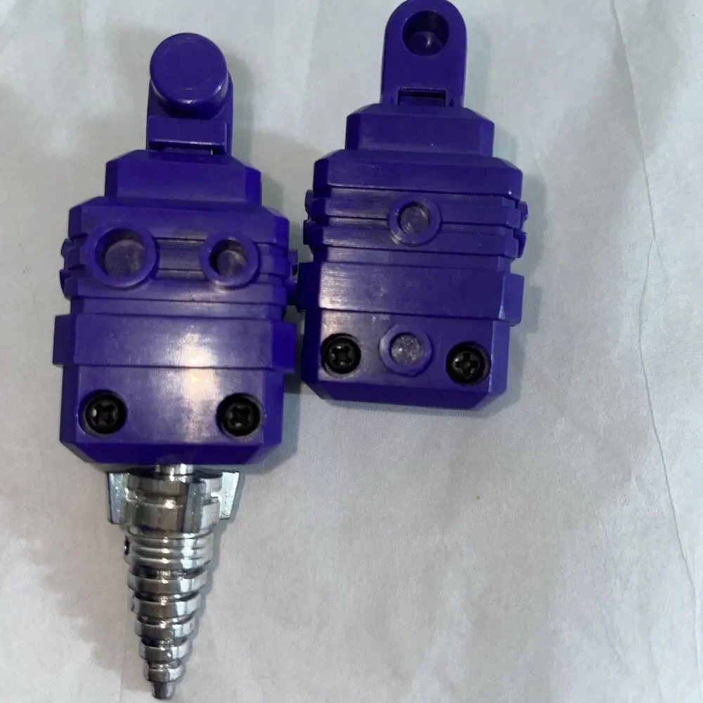 Vintage 1985 G1 Transformers Constructicon Devastator Purple Accessories Lot EUC